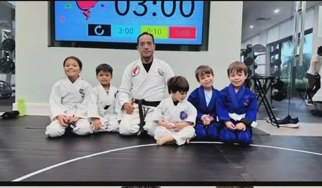 Kids martial arts class