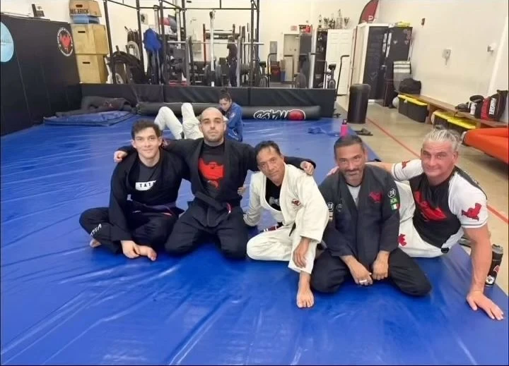 Adult martial arts training