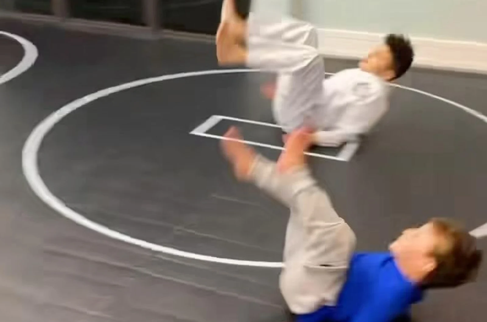 Kids martial arts discipline and focus